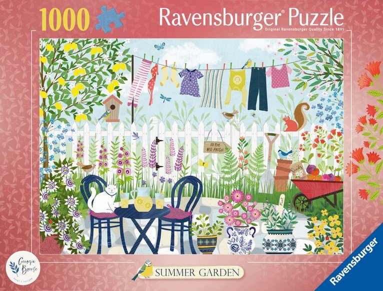 Erwachsenenpuzzle 1000 Teile - Sommergarten, Övrigt