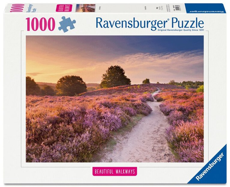 Pussel 1000 bitar Pink Pathway, Övrigt