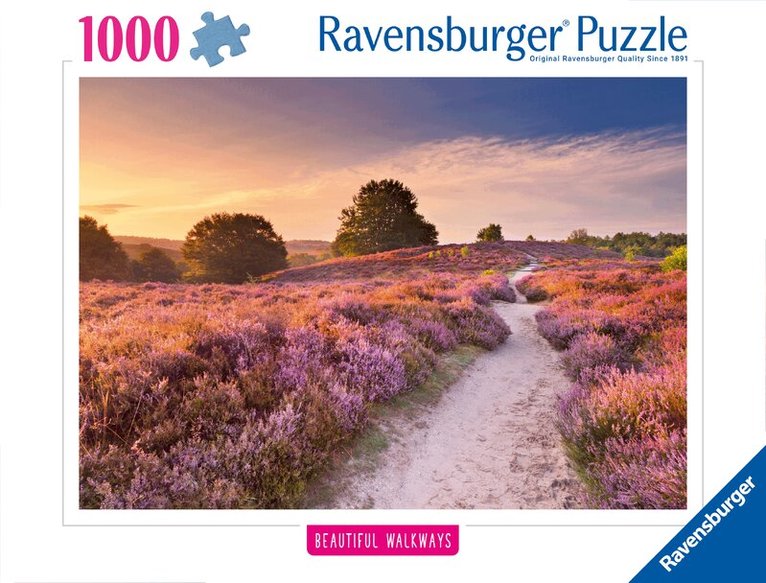 Pussel 1000 bitar Pink Pathway, Övrigt