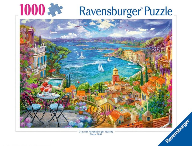Erwachsenenpuzzle 1000 Teile - St. Tropez, Övrigt