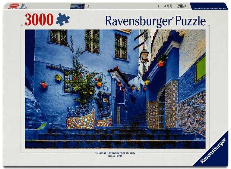 Pussel 3000 bitar Colorful Marrakech, Övrigt