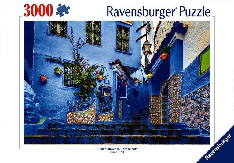 Pussel 3000 bitar Colorful Marrakech, Övrigt