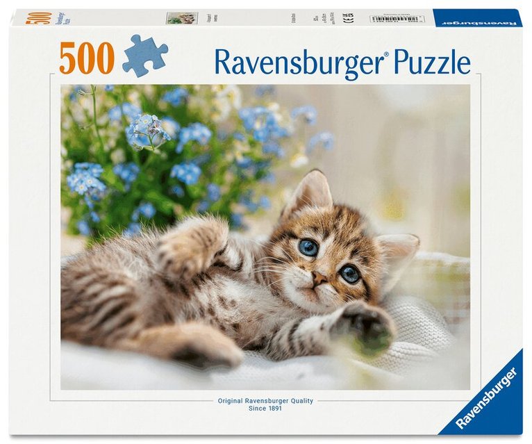 Erwachsenenpuzzle 500 Teile - Süßes Kätzchen, Övrigt