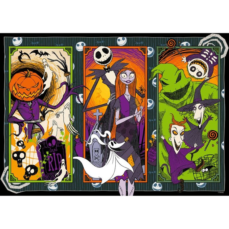Pussel 1000 bitar The Nightmare Before Christmas, Övrigt