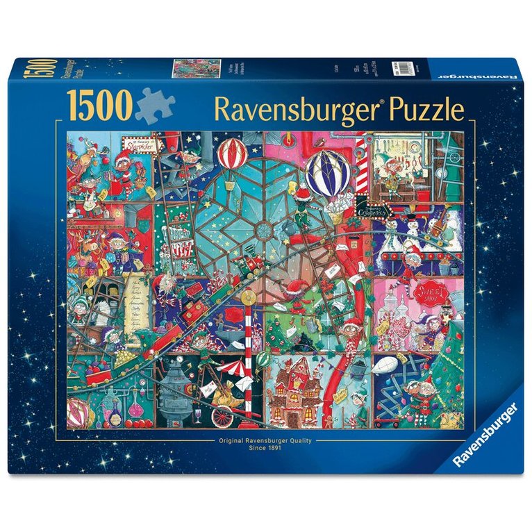 Pussel 1500 bitar Christmas, Övrigt