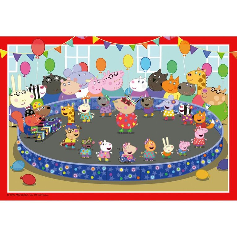Pussel 2x24 bitar Peppa Pig It's Party Time!, Övrigt