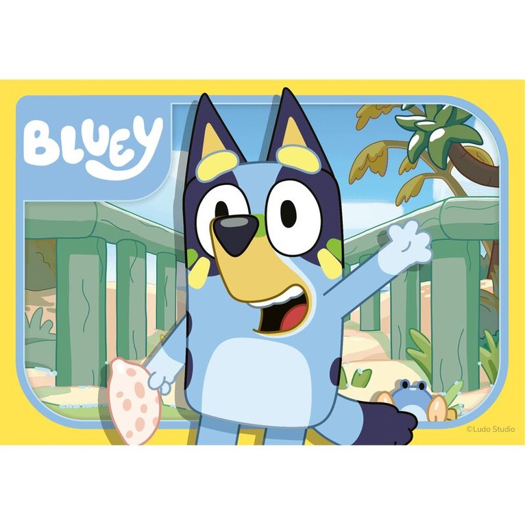 Pussel 2/3/4/5 bitar Bluey My First Puzzles 4 in a box, Övrigt