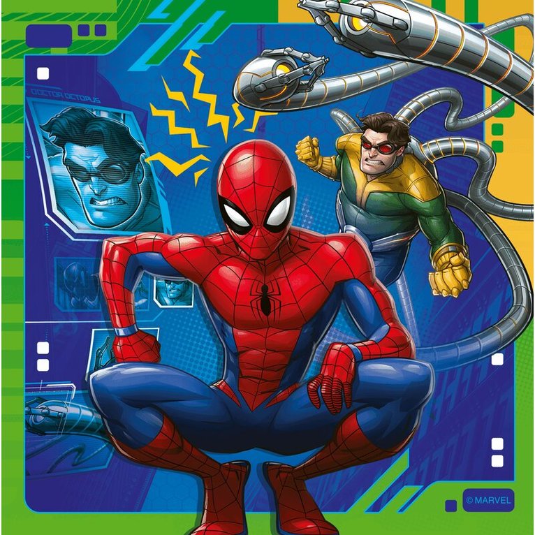 Pussel 3x49 bitar Marvel Spider Man, Övrigt