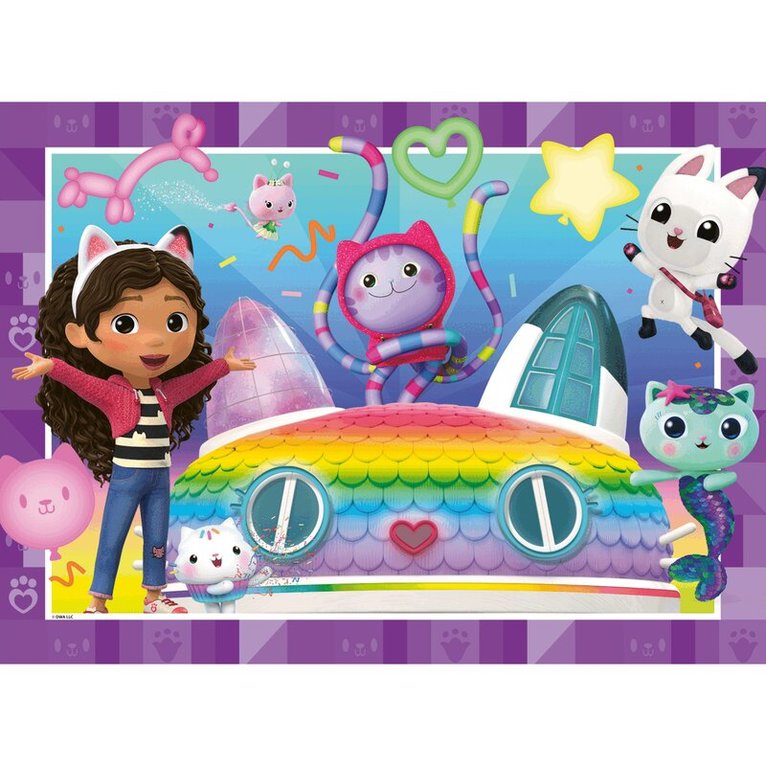 Pussel 100 XXL bitar Gabby's Dollhouse, Övrigt