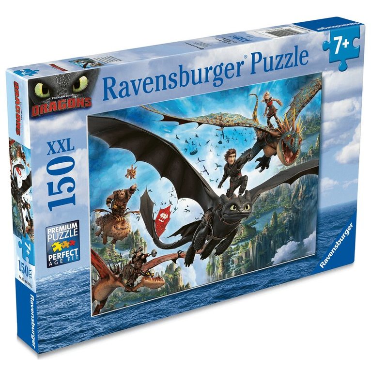 Pussel 150 bitar Dragons & Heroes, Övrigt