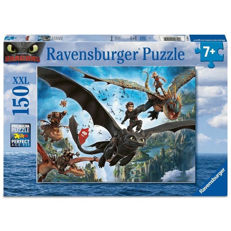 Pussel 150 bitar Dragons & Heroes, Övrigt