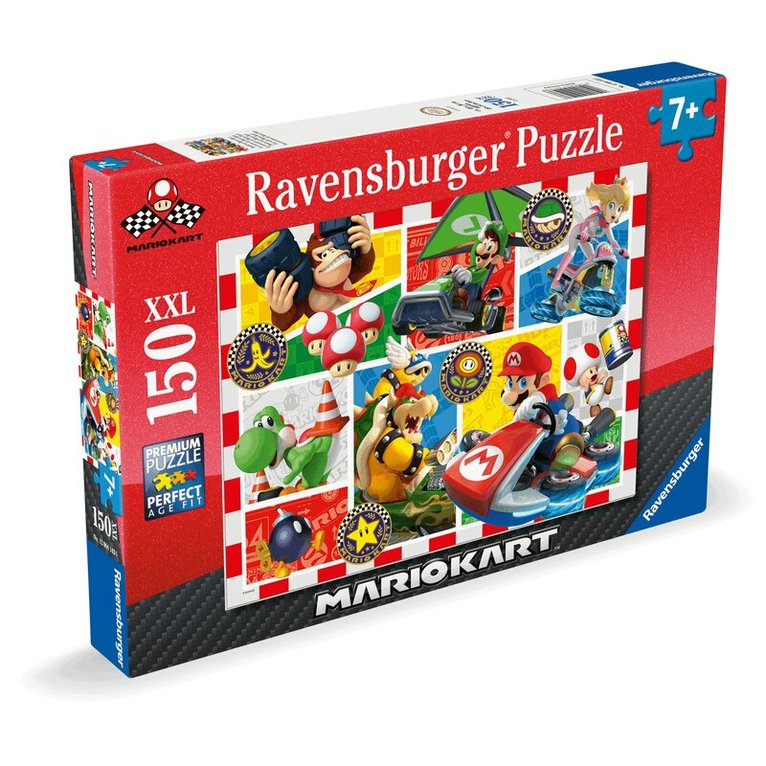 Pussel 150 bitar XXL Mario Kart, Övrigt