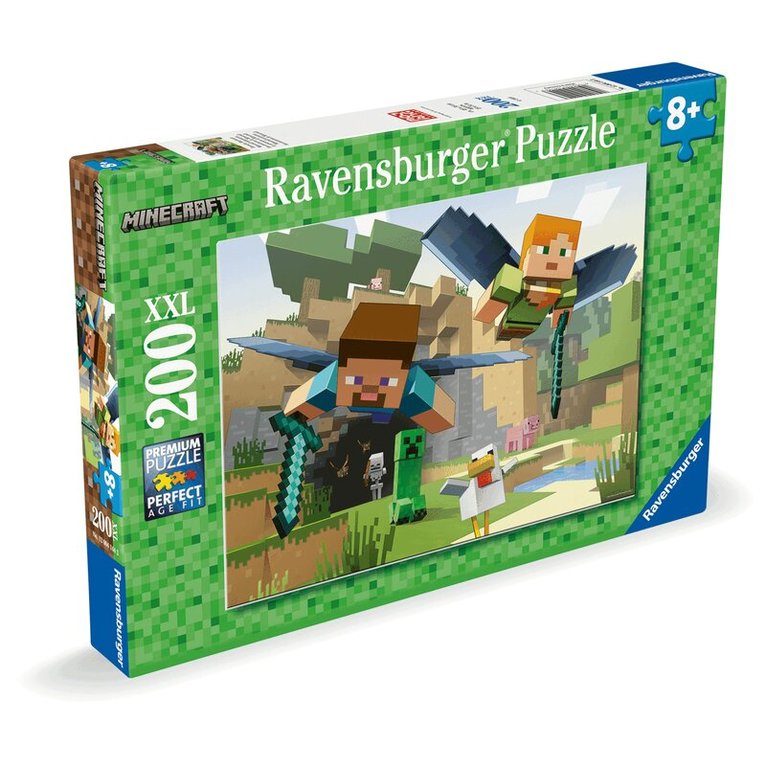 Pussel 200 XXL bitar Minecraft, Övrigt