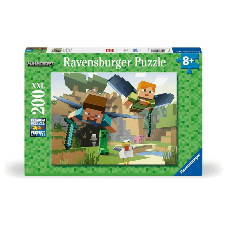 Pussel 200 XXL bitar Minecraft, Övrigt