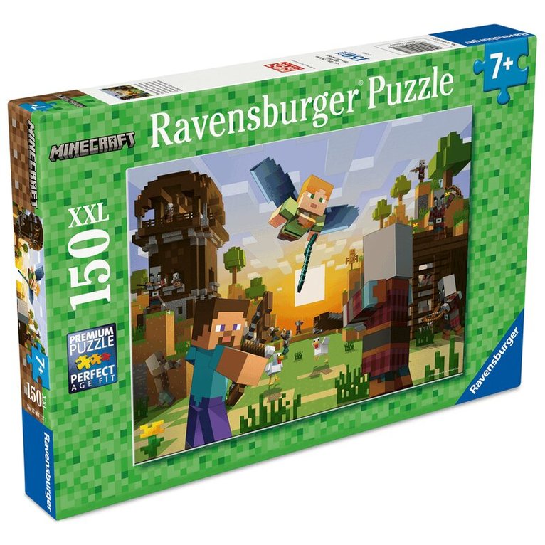 Pussel 150 bitar Minecraft architecture and adventure, Övrigt