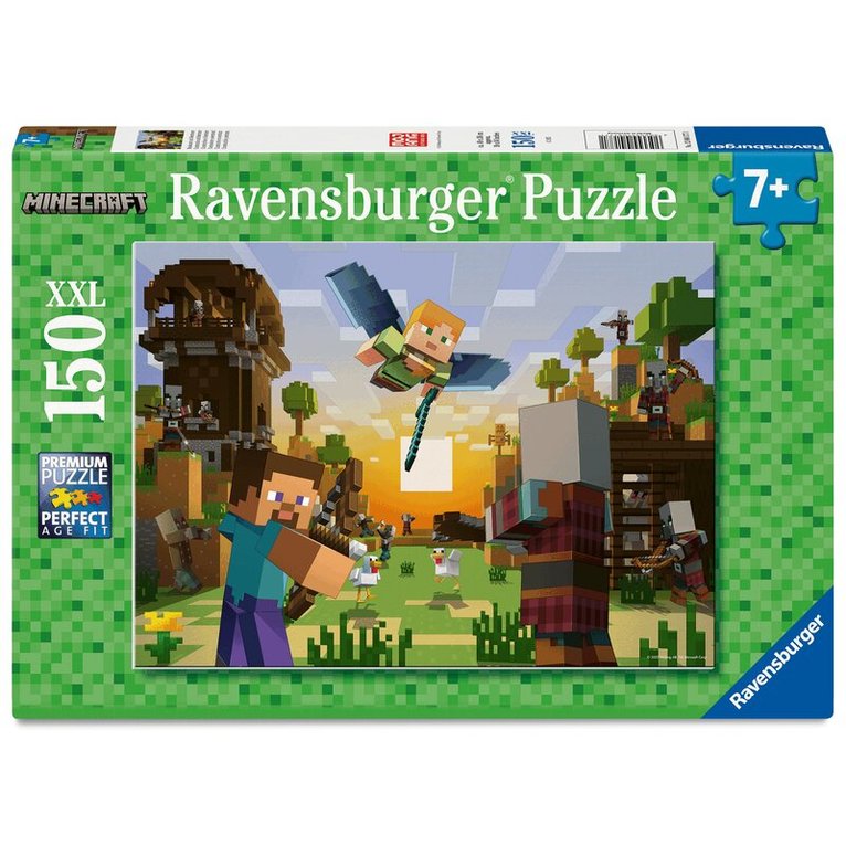 Pussel 150 bitar Minecraft architecture and adventure, Övrigt