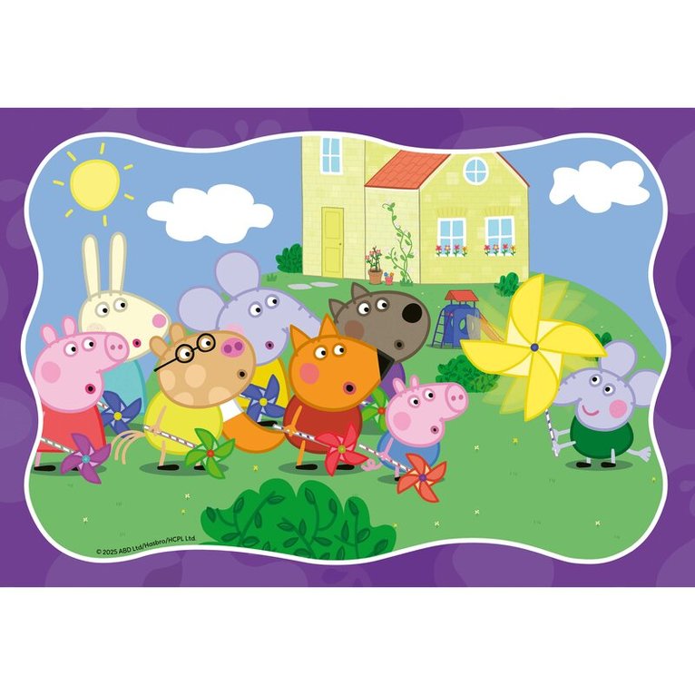Pussel 2x24 XXL bitar Peppa Pig, Övrigt