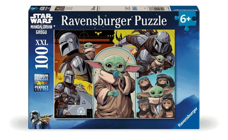Pussel 100 bitar The Mandalorian & Grogu, Övrigt
