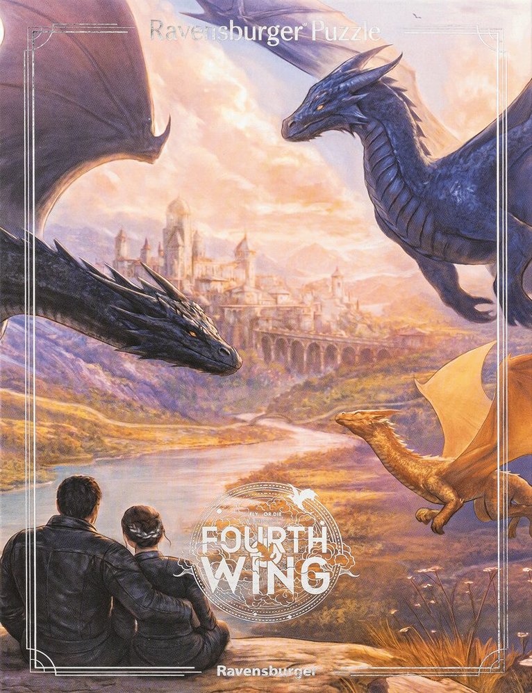 Pussel 500 bitar Romantasy Fourth Wing, Övrigt