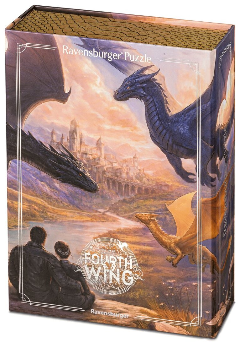 Pussel 500 bitar Romantasy Fourth Wing, Övrigt