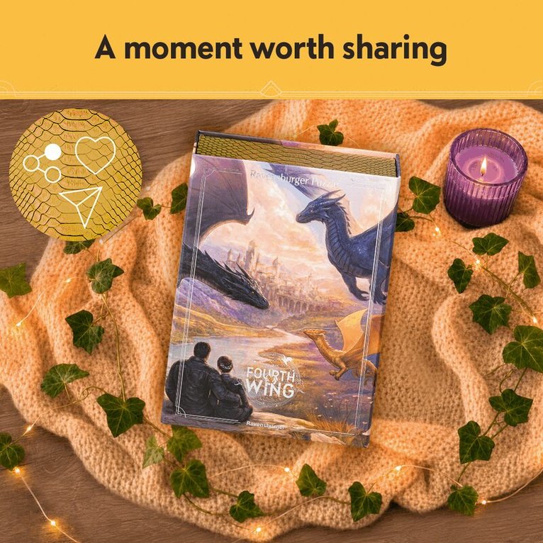 Pussel 500 bitar Romantasy Fourth Wing, Övrigt