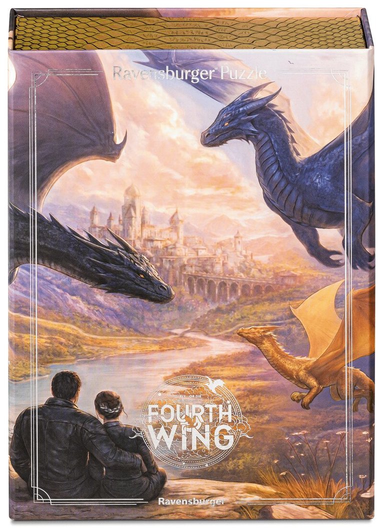 Pussel 500 bitar Romantasy Fourth Wing, Övrigt