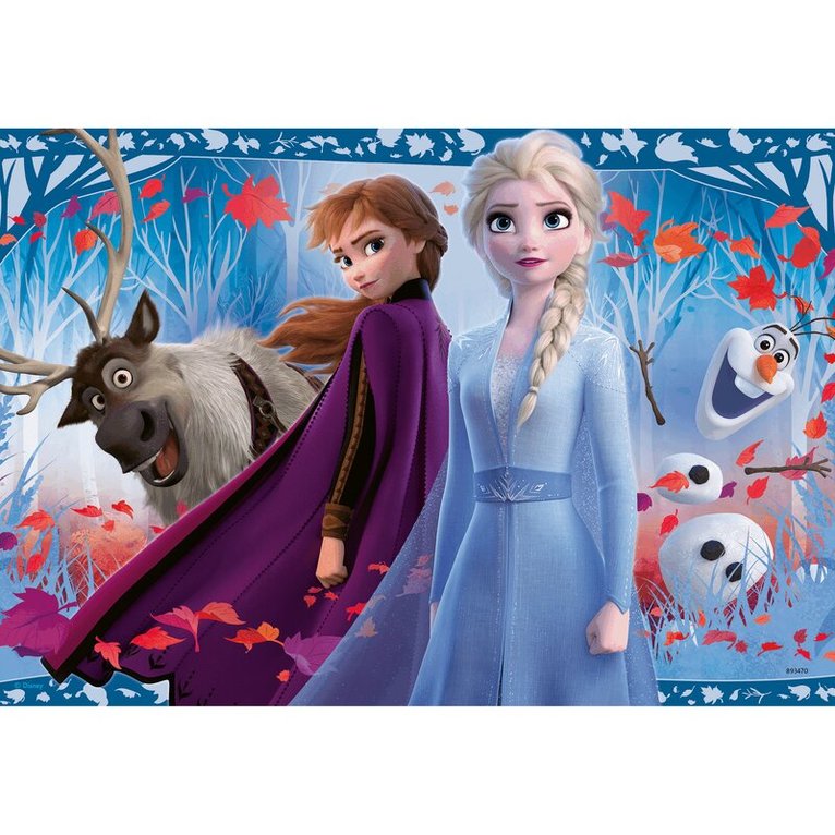 Pussel 2x12 bitar Frozen 2 Journey Into The Unknown, Övrigt