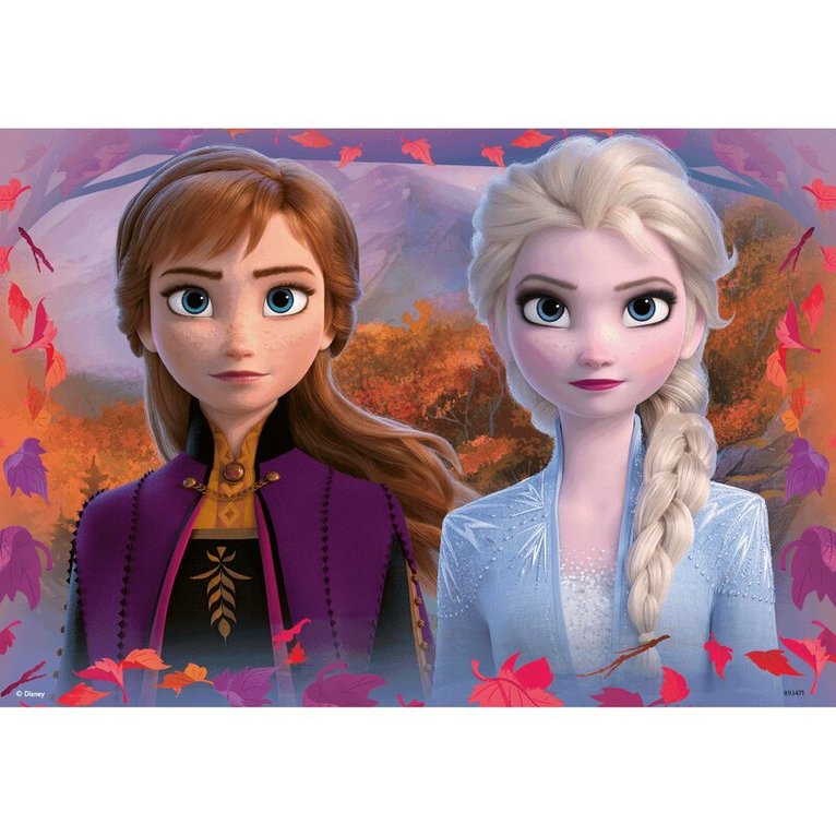Pussel 2x12 bitar Frozen 2 Journey Into The Unknown, Övrigt