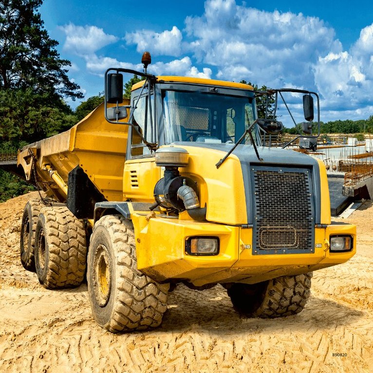 Pussel 3x49 bitar Digger At Work, Övrigt