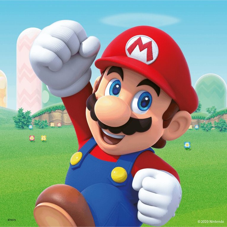 Pussel 3x49 bitar Super Mario, Övrigt