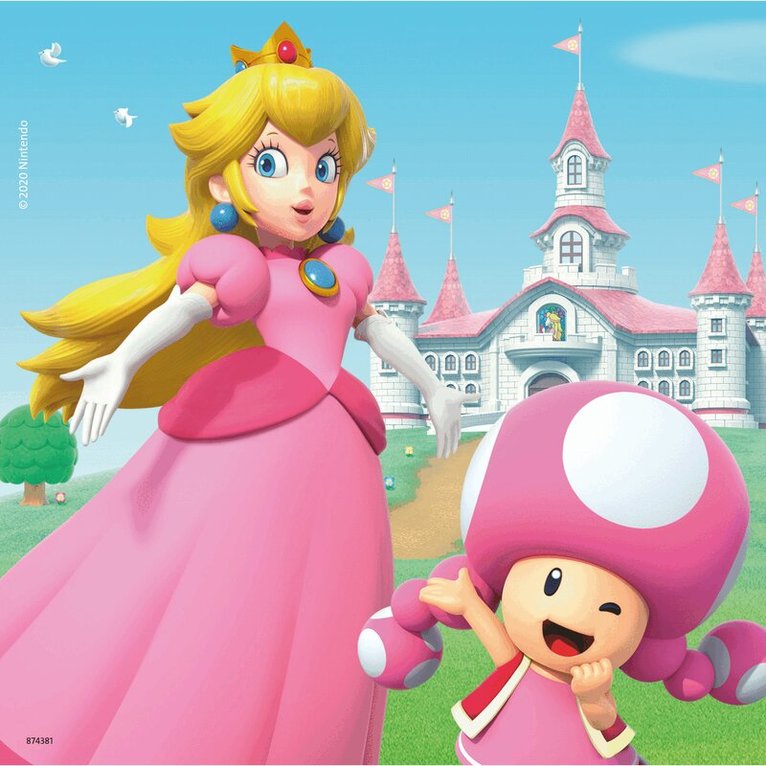Pussel 3x49 bitar Super Mario, Övrigt