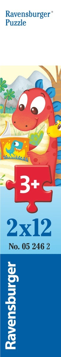 Pussel 2x12 bitar My Dino Friends, Övrigt