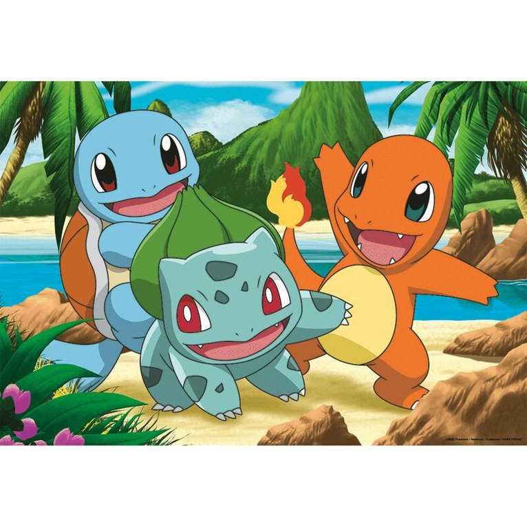 Pussel 2x24 bitar Pikachu and pals, Övrigt