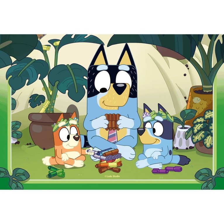 Pussel 2x24 bitar Bluey, Övrigt