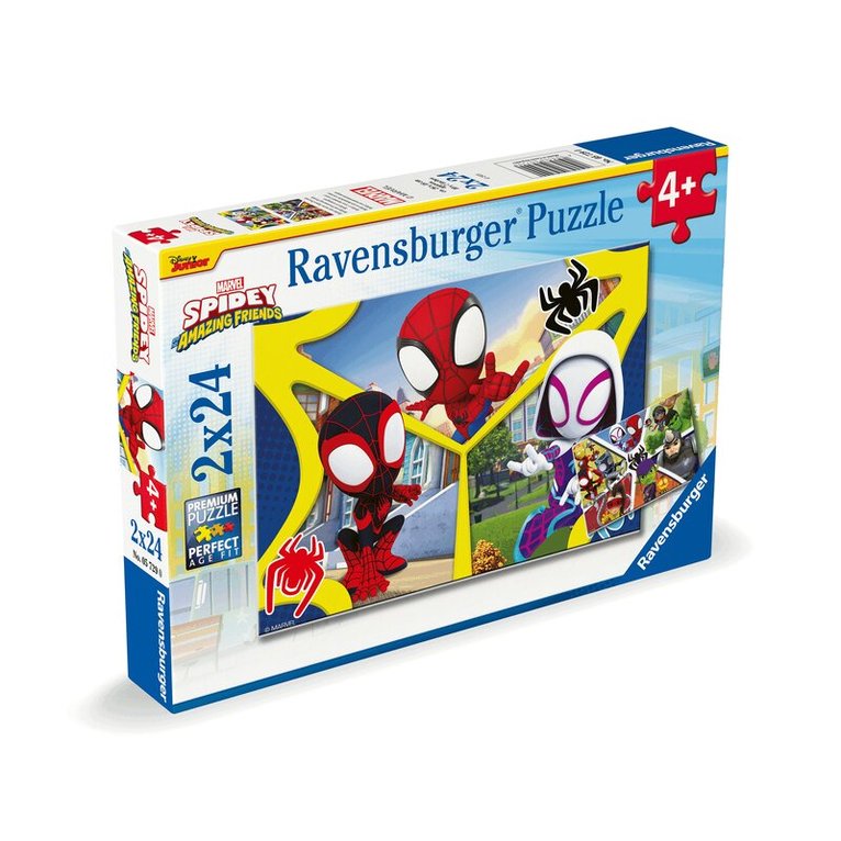 Pussel 2x24 bitar Spidey And Amazing Friends, Övrigt