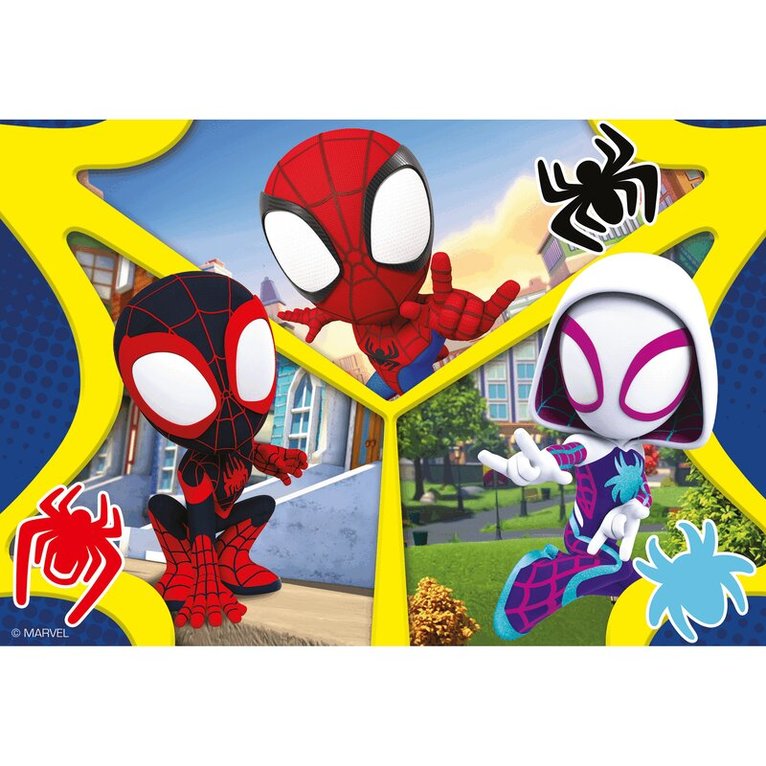 Pussel 2x24 bitar Spidey And Amazing Friends, Övrigt