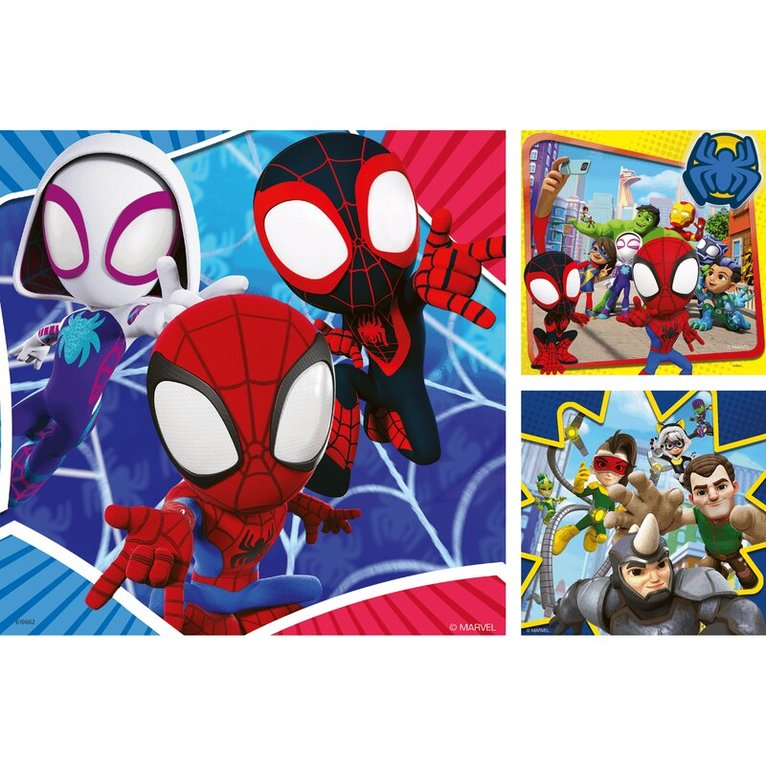 Pussel 3x49 bitar Spidey's Adventures, Övrigt