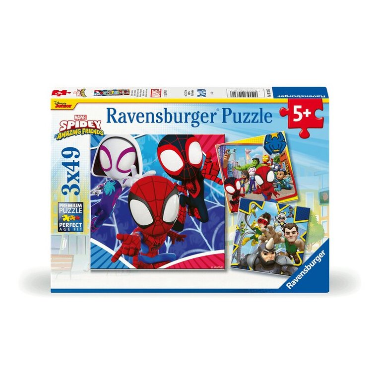 Pussel 3x49 bitar Spidey's Adventures, Övrigt