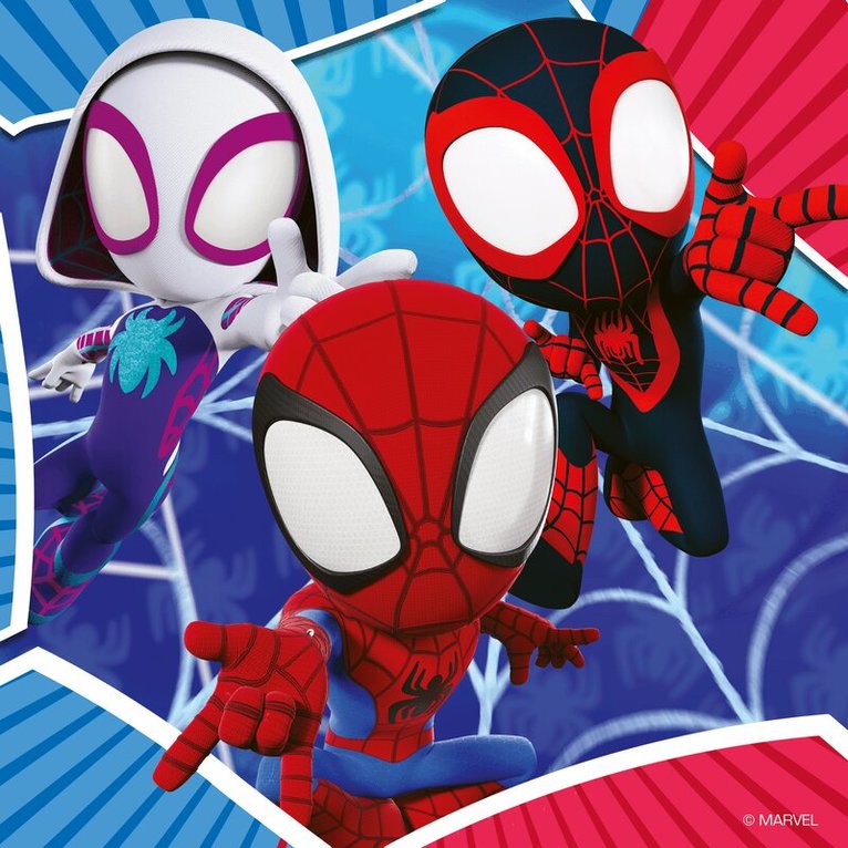 Pussel 3x49 bitar Spidey's Adventures, Övrigt