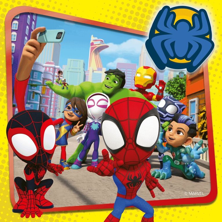 Pussel 3x49 bitar Spidey's Adventures, Övrigt
