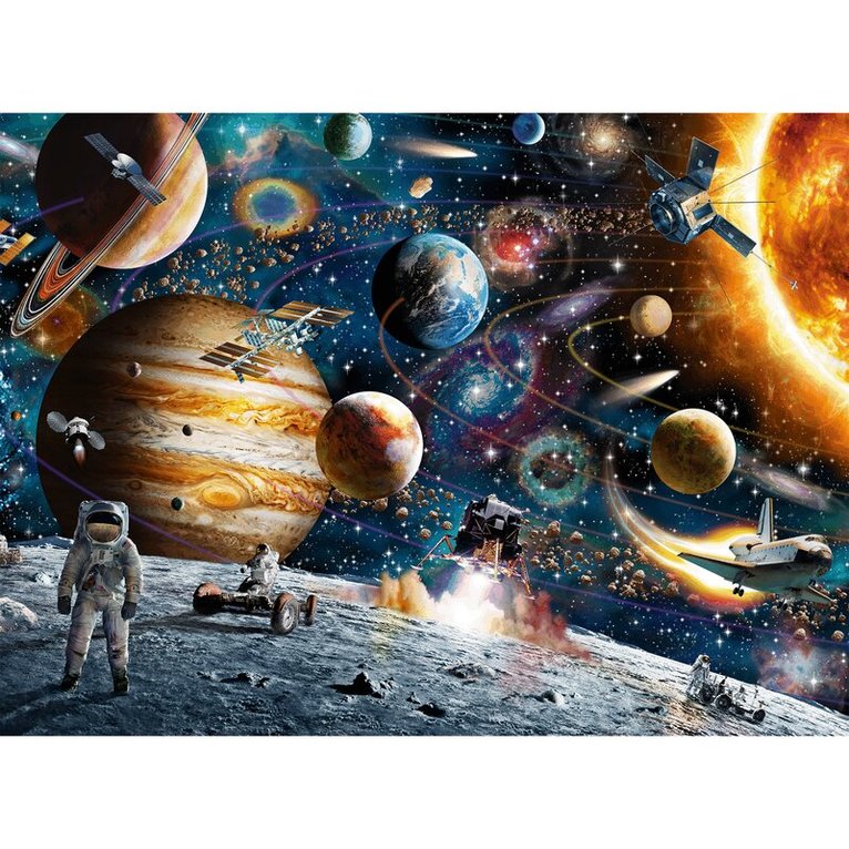 Pussel 150 bitar Outer space, Övrigt