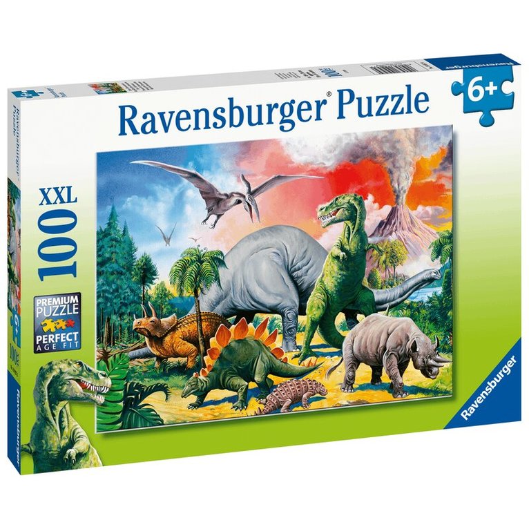 Pussel 100 bitar Dinosaurier, Övrigt