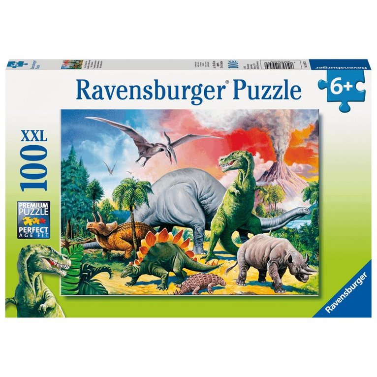 Pussel 100 bitar Dinosaurier, Övrigt