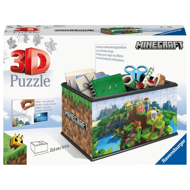 Pussel 216 bitar Minecraft Treasure Box, Övrigt