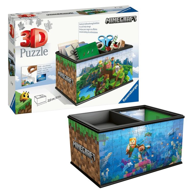 Pussel 216 bitar Minecraft Treasure Box, Övrigt