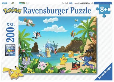 Pussel 200 bitar XXL Pokémon Gotta Catch 'Em All, Övrigt