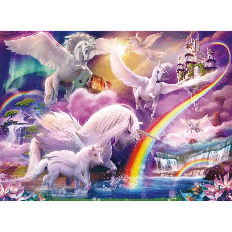 Pussel 100 XXL bitar Unicorn Pagasai, Övrigt