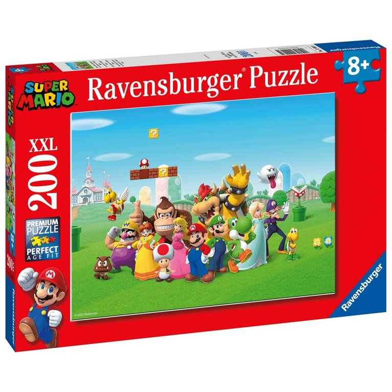 Pussel 200 bitar Super Mario Adventure, Övrigt