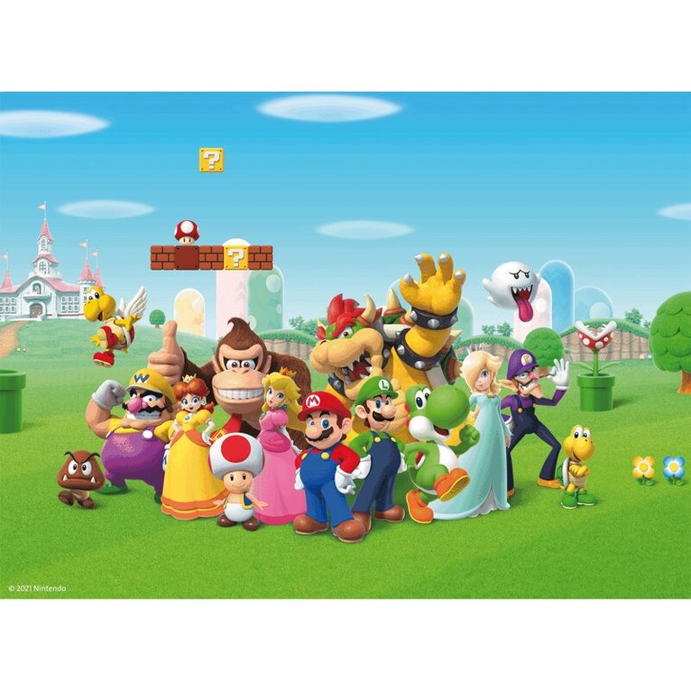 Pussel 200 bitar Super Mario Adventure, Övrigt
