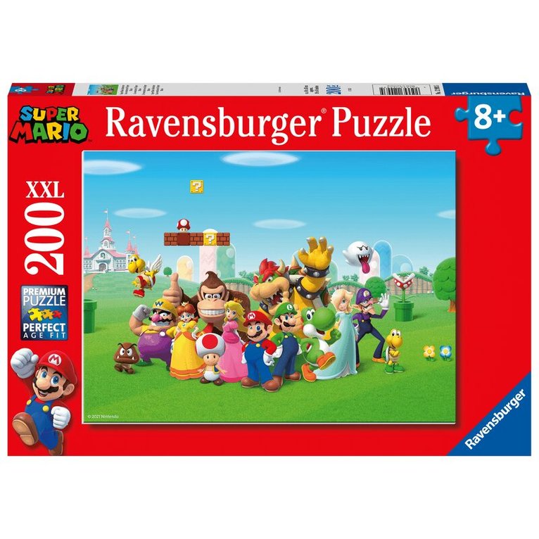 Pussel 200 bitar Super Mario Adventure, Övrigt